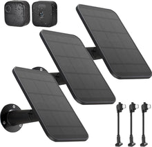 Load image into Gallery viewer, IP66 Waterproof Solar Panel Charger for Blink Outdoor 4/3 &amp; XT2/XT - 3 Panel Set