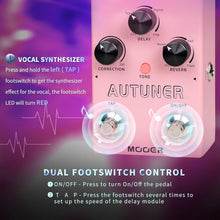 Load image into Gallery viewer, Precise Pitch Correction and Reverb Delay Vocal Effects Processor for Guitarists