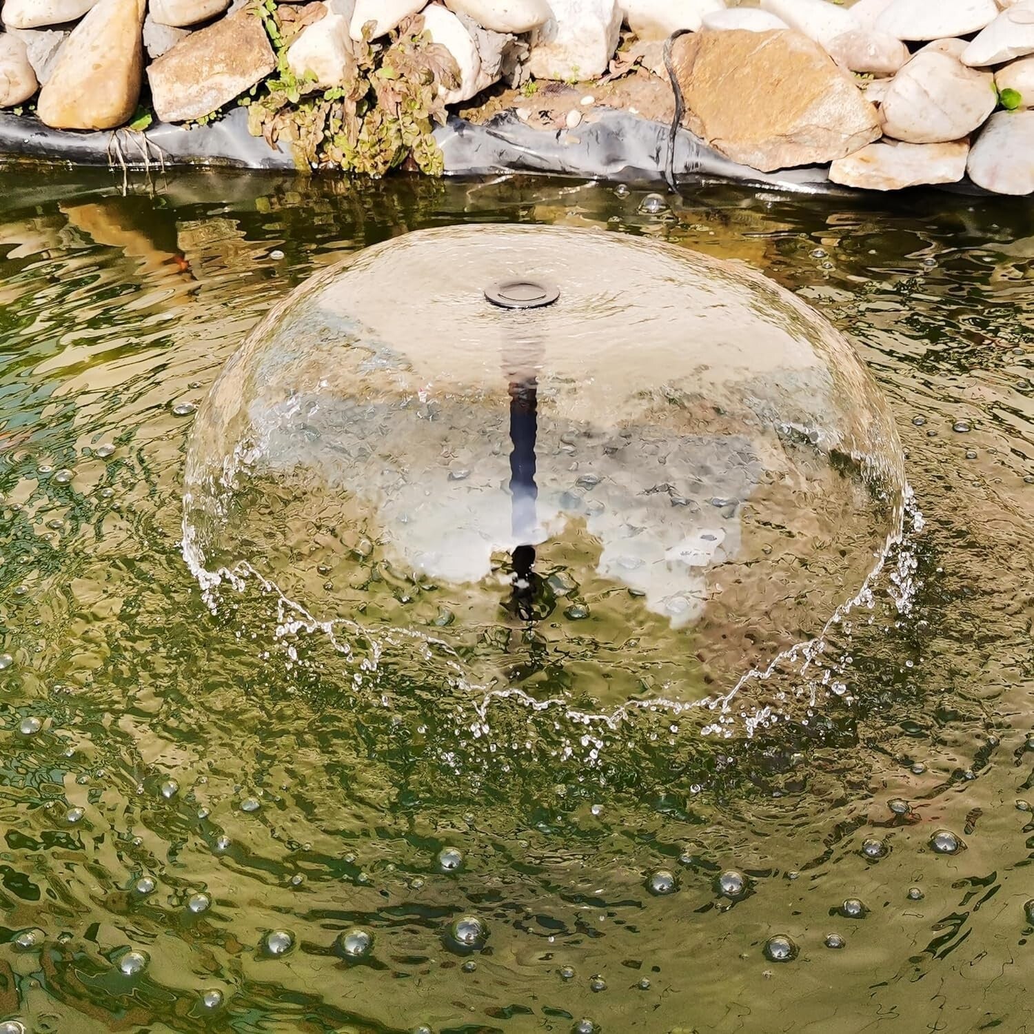 Eco-Friendly 25W Solar Water Pump for Aquatic Settings - No Wiring Required