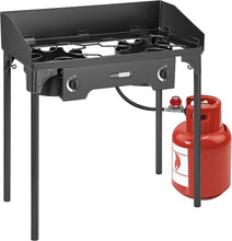 Load image into Gallery viewer, Portable 150,000 BTU Camp Stove with Detachable Legs - Ideal for Outdoor Cooking