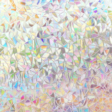 Load image into Gallery viewer, 3D Rainbow Window Film – Heat Control | Easy Install &amp; Semi-Private Cling Film