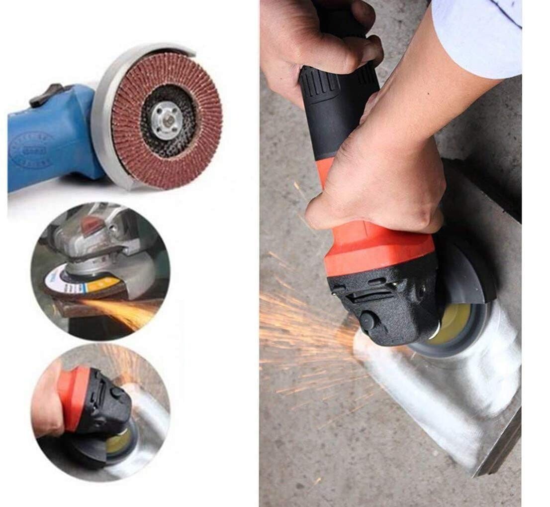 Durable 40 Grit Flap Discs - 40PCS 4.5" Grinding Wheels for Various Applications