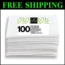 Load image into Gallery viewer, Hypoallergenic Disposable Towels for Hair, Face &amp; Body - 100 pcs Spa Softness