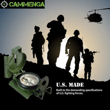 Load image into Gallery viewer, Compact Military Lensatic Compass - Waterproof &amp; Durable for Tough Conditions