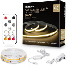 Load image into Gallery viewer, Illuminate with 32.8ft Warm White COB LED Strip Light - Indoor Dimming Solution