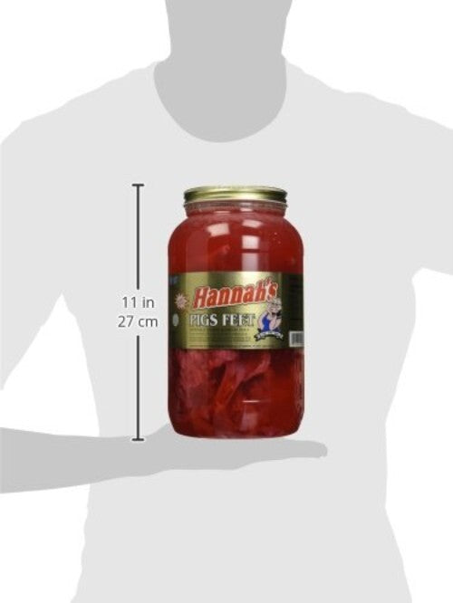 Savory Pickled Pigs Feet – 10-12 Piece 4.25lb Jar for Culinary Delights