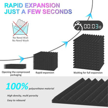 Load image into Gallery viewer, Eco-Friendly Self-Adhesive Foam Panels for Professional Acoustic Treatment