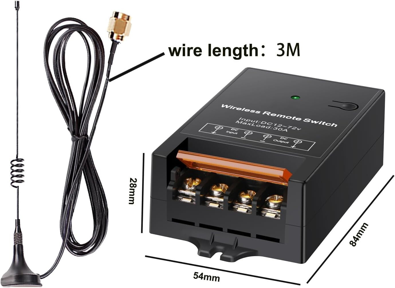 Versatile Bi-Directional Wireless RF Switch - Ideal for Agriculture and More
