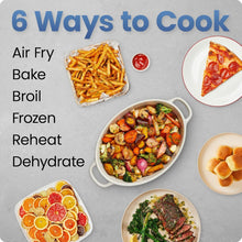 Load image into Gallery viewer, 7-Qt High-Powered Air Fryer - Space-Saving, Touch Control for Crispy Meals