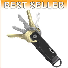 Load image into Gallery viewer, Minimalist Key Holder with Tension System - Securely Hold 2-6 Keys Silently