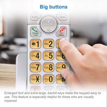 Load image into Gallery viewer, Dual Handset DECT 6.0 Cordless Phone System with Call Waiting &amp; Voicemail Access