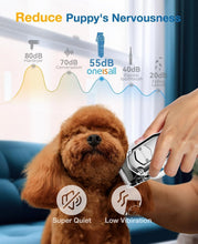 Load image into Gallery viewer, Professional Quality Dog Grooming Clippers - Cordless, Waterproof, Easy to Use