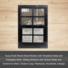 Load image into Gallery viewer, Versatile 2-Pack Sliding Windows for Sheds, Playhouses &amp; Garages - Easy Install