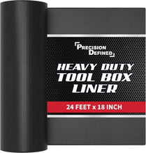 Load image into Gallery viewer, Versatile Washable Black Tool Chest Liner - 24' x 18' Non-Slip Drawer Insert