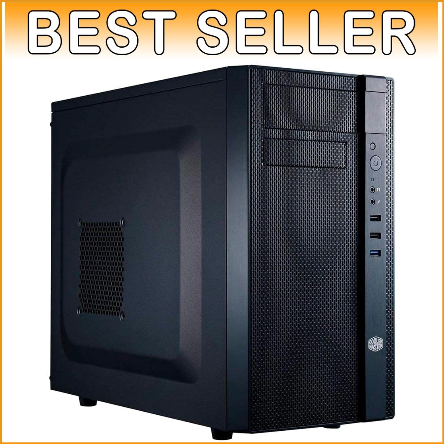 Edgy Mini Tower Computer Case with Excellent Airflow & Cooling Support - N200