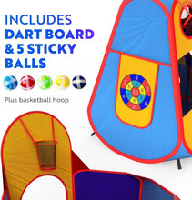 Load image into Gallery viewer, Toddler Fun Time: 5pc Playhouse Set with Ball Pit &amp; Crawling Tunnels for Parties