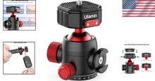 Load image into Gallery viewer, Professional 360° Rotating Ball Head with Quick Release for Tripods &amp; Cameras