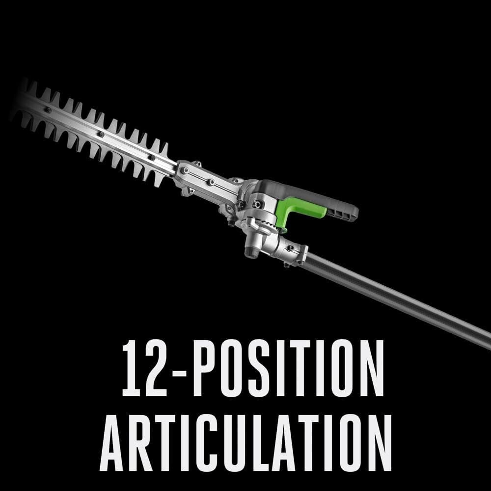 Efficient 20-Inch Steel Hedge Trimmer for Multi-Head System - 12 Positions