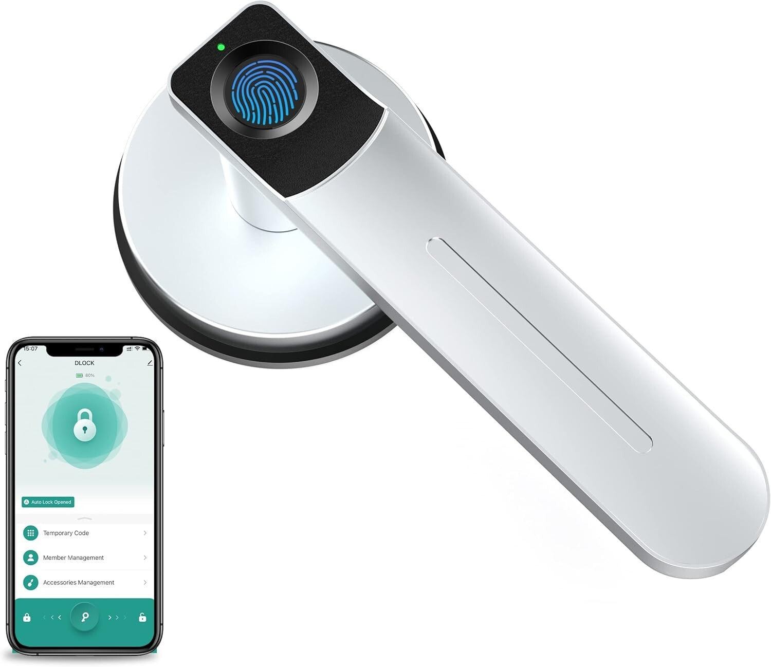 Easy DIY Installation Biometric Fingerprint Lock - Secure Your Home Effortlessly