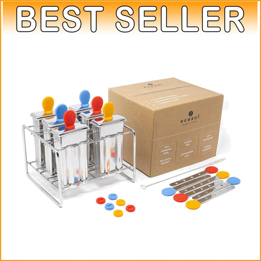 BPA-Free Popsicle Makers with Silicone Seals - Durable Stainless Steel Design