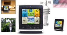 Load image into Gallery viewer, Notos 3-in-1 Weather Station: Indoor/Outdoor Temp, Humidity, Wind Speed Monitor