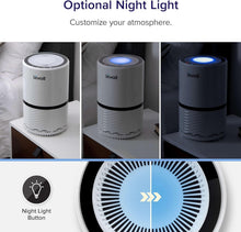 Load image into Gallery viewer, Quiet Home Air Purifier with 3-in-1 Filter for Clean Air - Perfect for Any Room