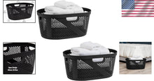 Load image into Gallery viewer, Lightweight Plastic Laundry Hampers Set of 2 - 40L Capacity for Easy Storage