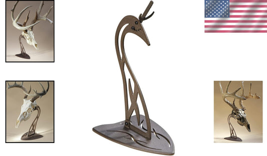 Durable Steel Trophy Mount for Office & Home Display - Customizable Height