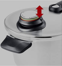 Load image into Gallery viewer, 6.3 Quart Stainless Steel Pressure Cooker with Steamer Insert &amp; Touch Control