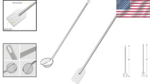 Load image into Gallery viewer, 42" Stainless Steel Stirring Paddle &amp; 40" Mesh Skimmer Cooking Set