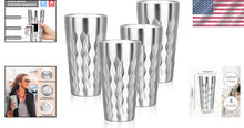 Load image into Gallery viewer, Sustainably Stylish Insulated Stainless Steel Tumblers - Perfect for Outdoor Use