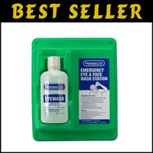 Load image into Gallery viewer, Emergency Wall-Mounted Eyewash Solution, 32oz Sterile Formula for Quick Relief