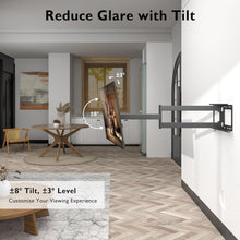 Load image into Gallery viewer, Extra Long Extendable TV Wall Mount for 32-75” TVs - Full Motion Flexibility