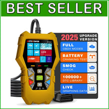 Load image into Gallery viewer, Lightweight Engine Code Scanner - All-in-One OBD II Diagnostic Tool for Easy Use