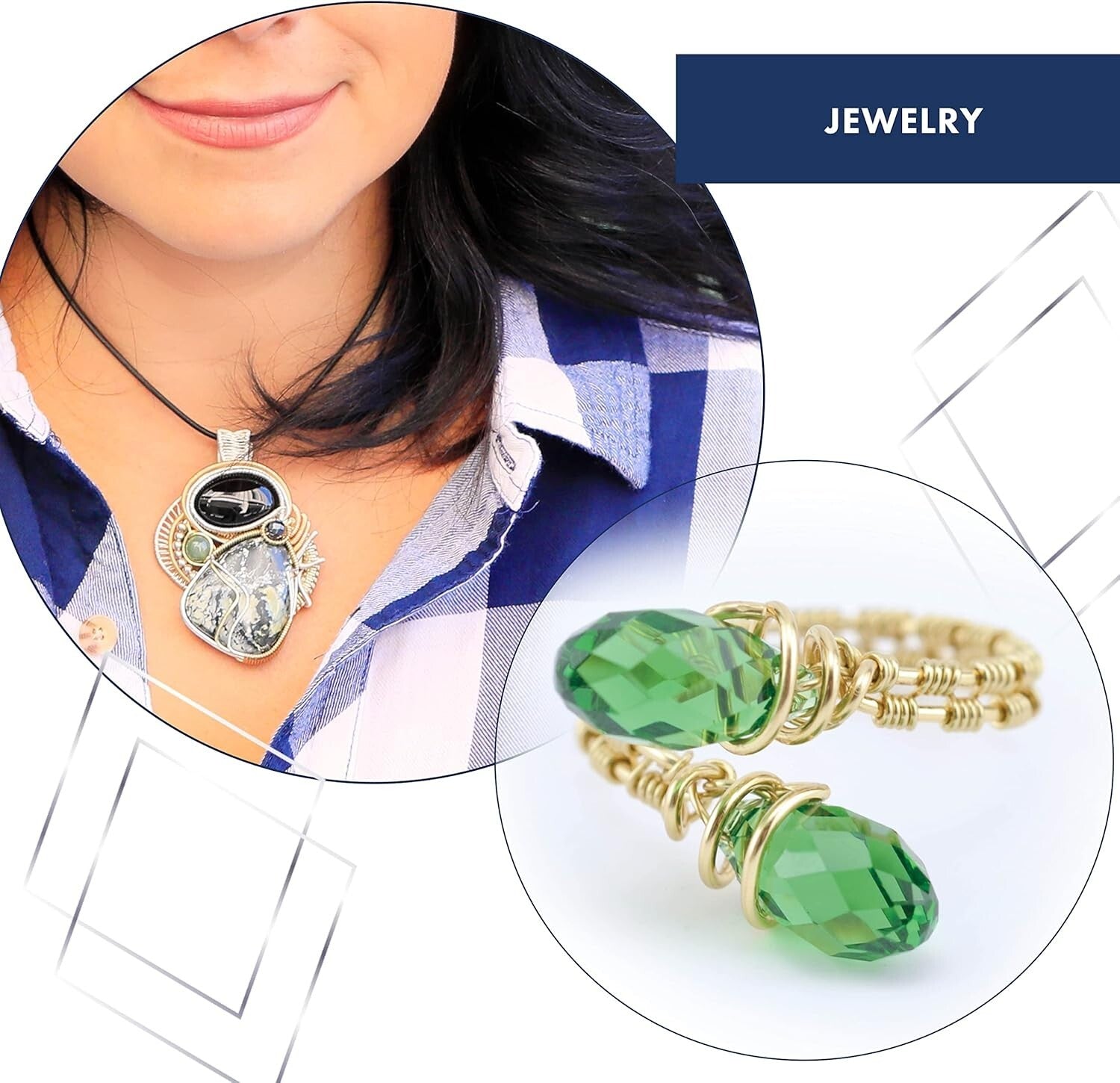 Tarnish Resistant Silver Plated 22 Gauge Copper Wire for Jewelry Design - 500 ft