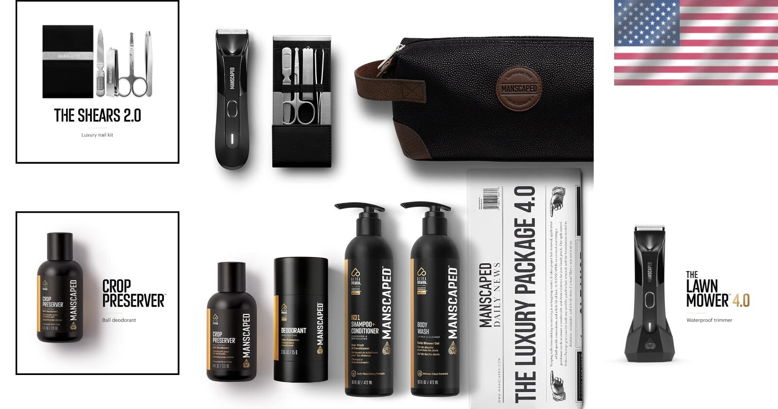 The Ultimate Grooming Essentials: Lawn Mower 4.0 & The Shed Toiletry Bag