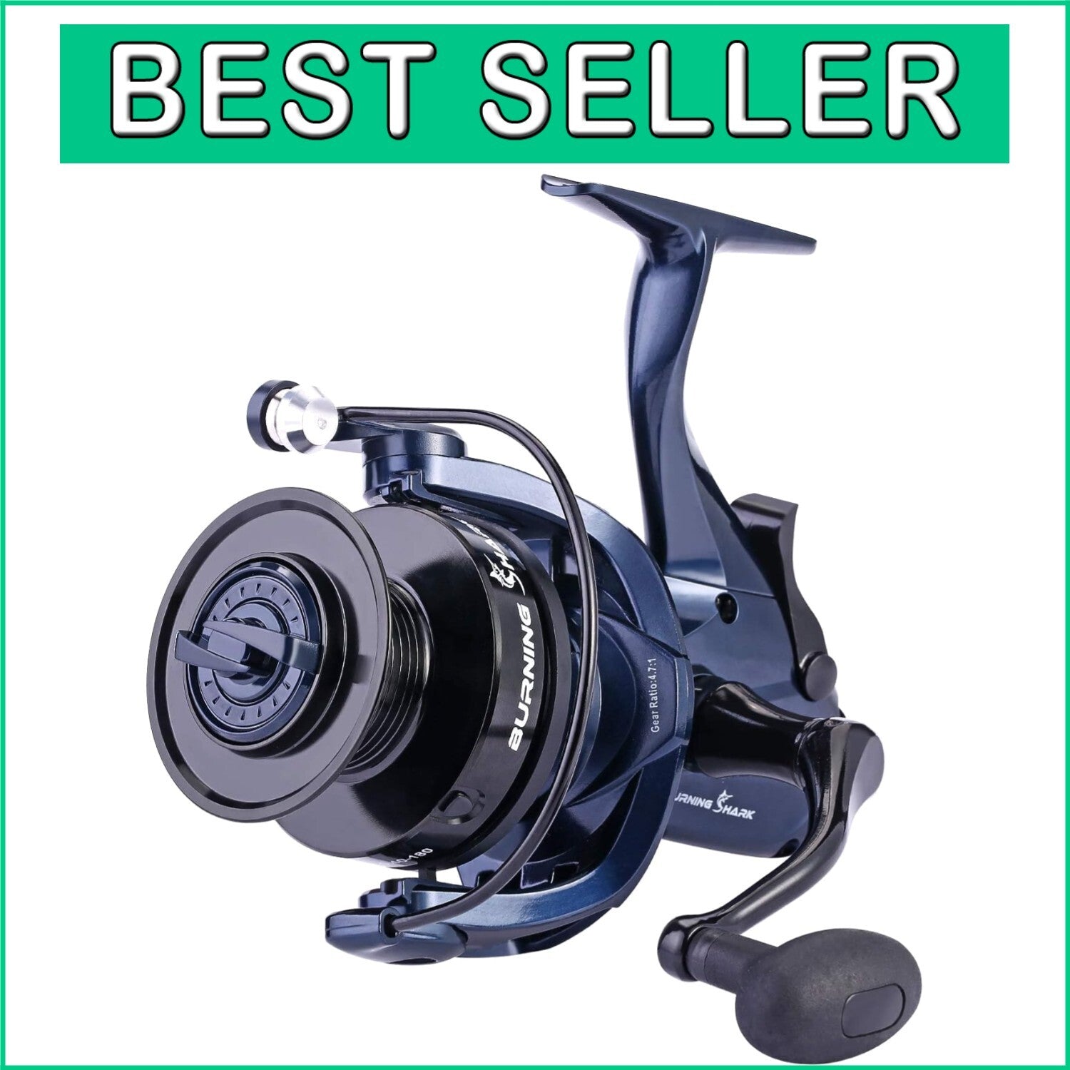 Durable Saltwater & Freshwater 12+1BB Fishing Reel with Anti-Reverse Feature