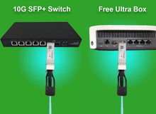 Load image into Gallery viewer, Versatile 30m OM3 Fiber Optic AOC Cable SFP+ to SFP+ for High-Speed Networks