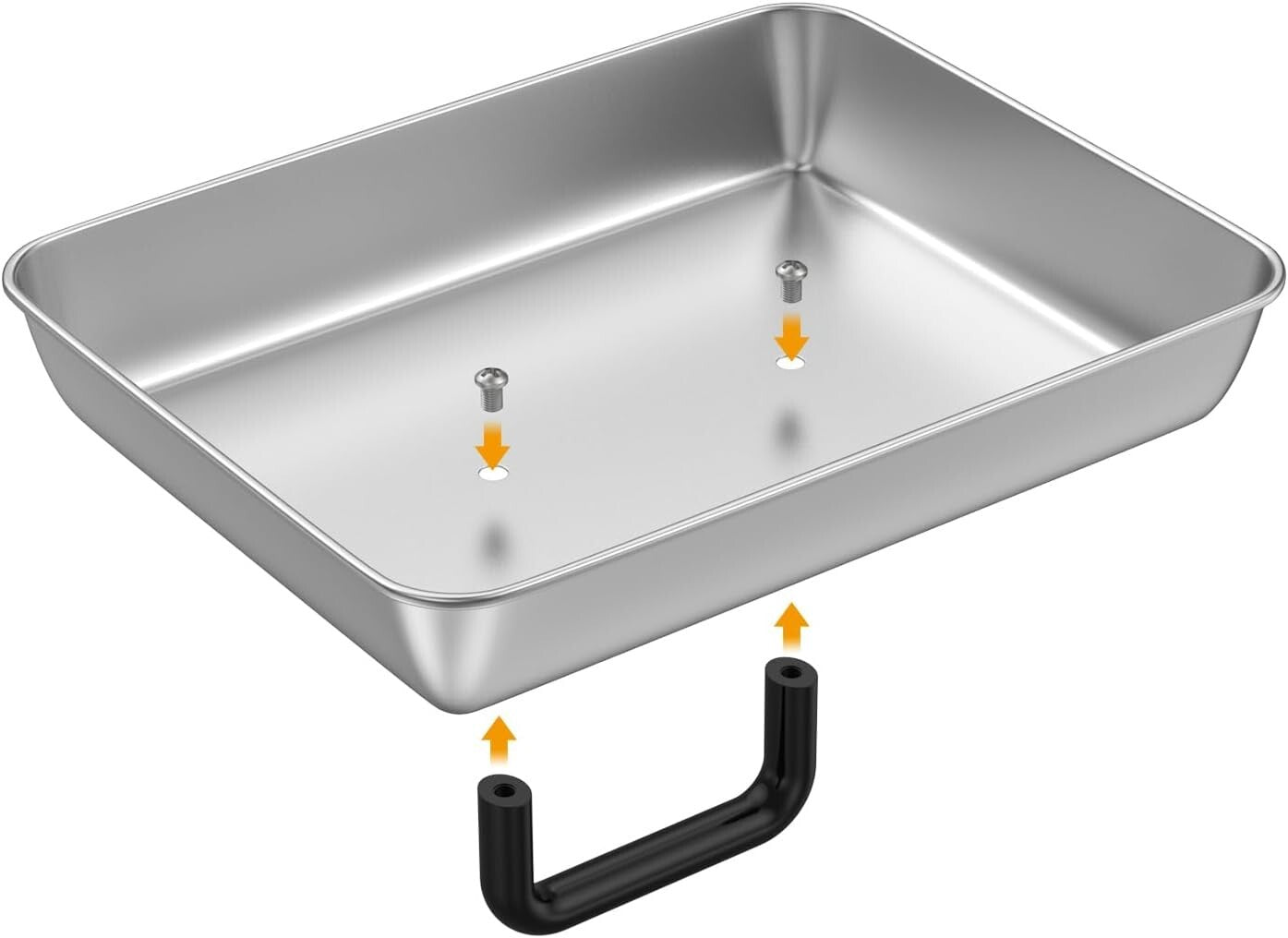 14" Stainless Steel Melting Dome & Cast Iron Burger Press - Griddle Essentials