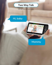 Load image into Gallery viewer, Hacking-Proof Baby Monitor with Night Vision, Camera &amp; Soothing Lullabies