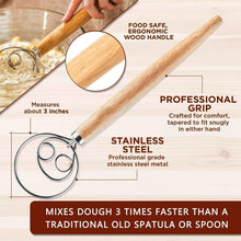 Load image into Gallery viewer, Premium Rattan Banneton Proofing Basket Set with Whisk, Scrapers &amp; Scoring Tool