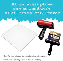 Load image into Gallery viewer, Durable 12-Inch Gel Monoprinting Plate - Perfect for Scraping, Journals &amp; Crafts