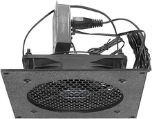 Load image into Gallery viewer, Ultra-Quiet 120mm Thermal Controlled Cooling Kit for AV Cabinets &amp; Components