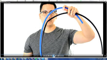 Load image into Gallery viewer, Lightweight UBERFLEX 3,100 PSI Pressure Washer Hose - Kink-Resistant 50' Length