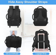 Load image into Gallery viewer, Waterproof Casual Travel Backpack with 16-Inch Laptop Compartment and Extra Bag