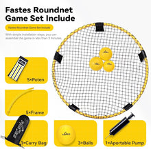 Load image into Gallery viewer, Versatile Outdoor Roundnet Ball Game with 3 Balls - Perfect for Gatherings!