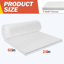Load image into Gallery viewer, Ceramic Insulation Blanket 60"x24"x1" - Fireproof for Wood Stoves &amp; Pizza Ovens