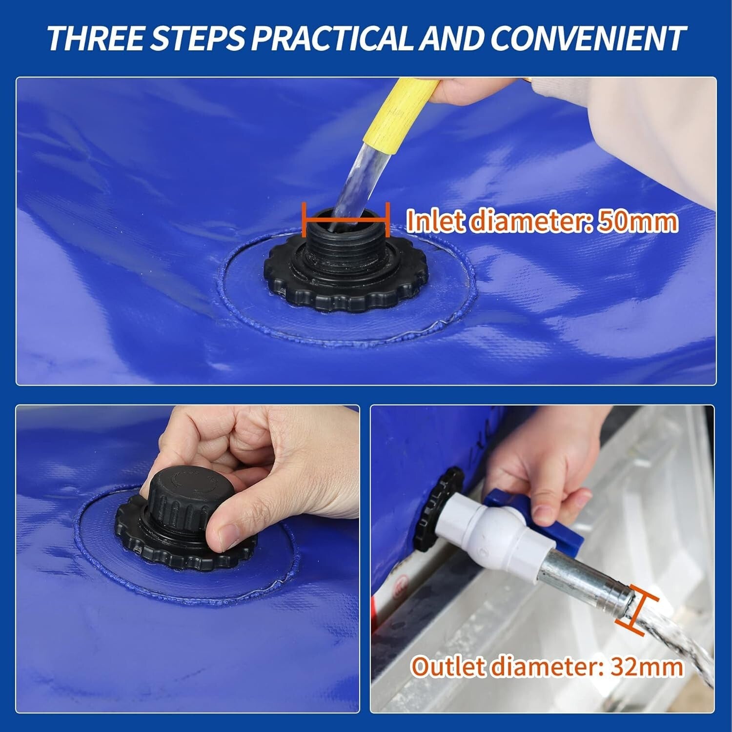 Emergency Preparedness: 2000L Portable Water Bladder – Fire & Drought Resistant