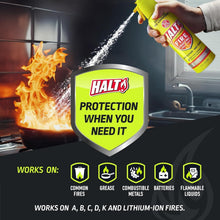 Load image into Gallery viewer, Compact &amp; Portable 4-Pack Fire Extinguisher Spray - PFAS Free Safety Solution