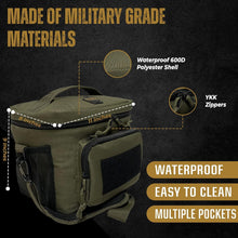 Load image into Gallery viewer, Large Insulated Lunch Bag for Work &amp; Travel - Tactical and Water-Resistant